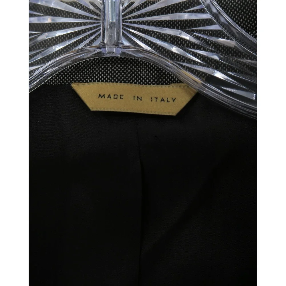 Donna Karan Signature Mens Gray 100% Wool 3 Button Suit Made in Italy 44R 38W